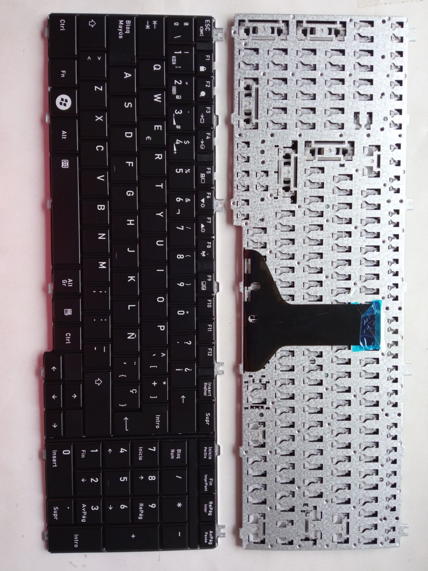 Picture of New Replacement Laptop Keyboard For TOSHIBA C650 BLACK (OEM) SP Layout